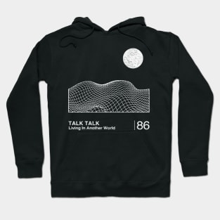 Talk Talk / Minimalist Graphic Artwork Design Hoodie